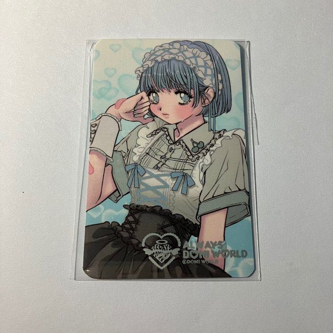พร้อมส่ง domi world photocard 