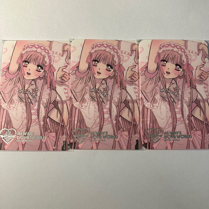 พร้อมส่ง domi world photocard 
