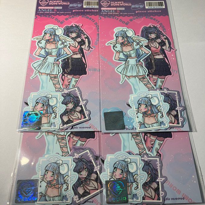 พร้อมส่ง domi world sticker set