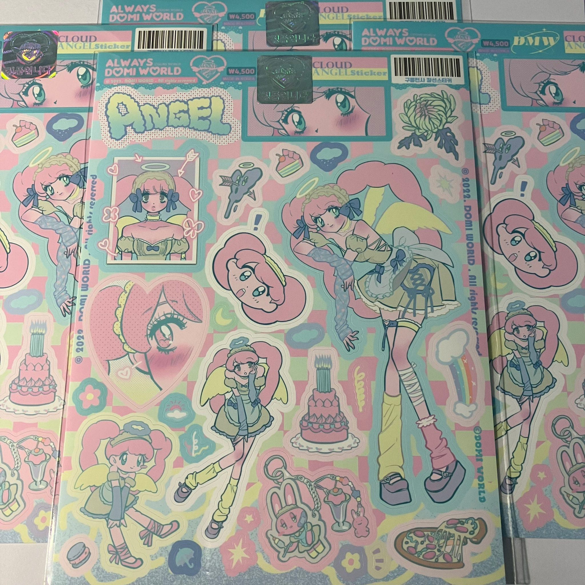 พร้อมส่ง domi world sticker  