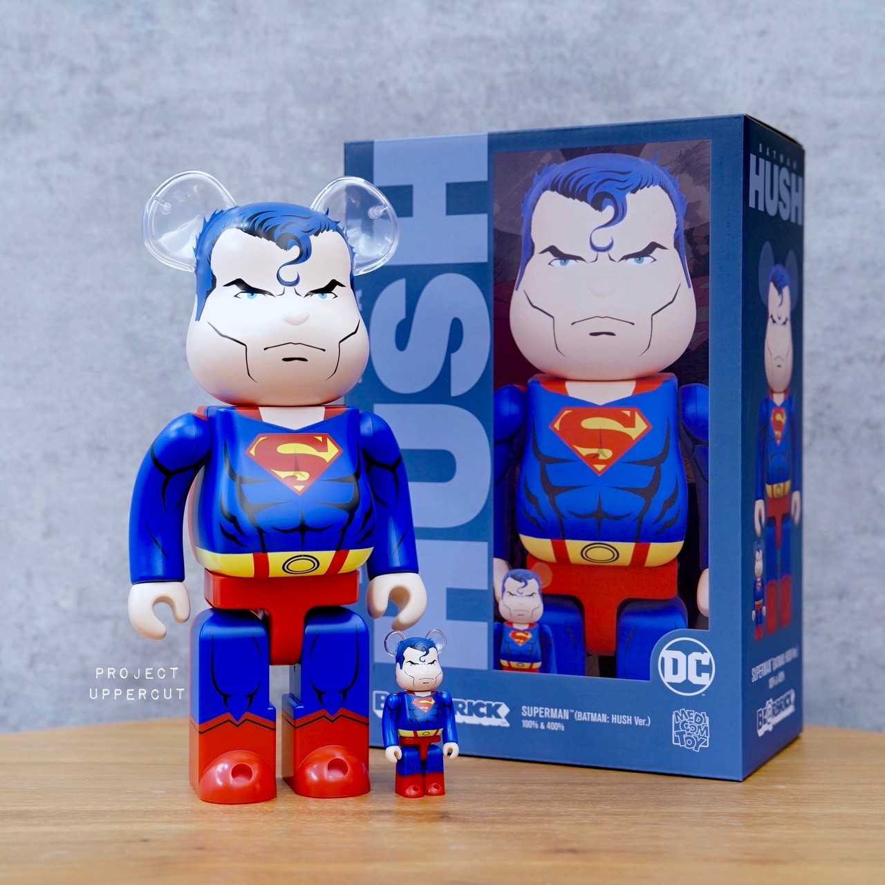 BE@RBRICK 400%+100% DC COMICS : Superman (Hush Ver.) [New]