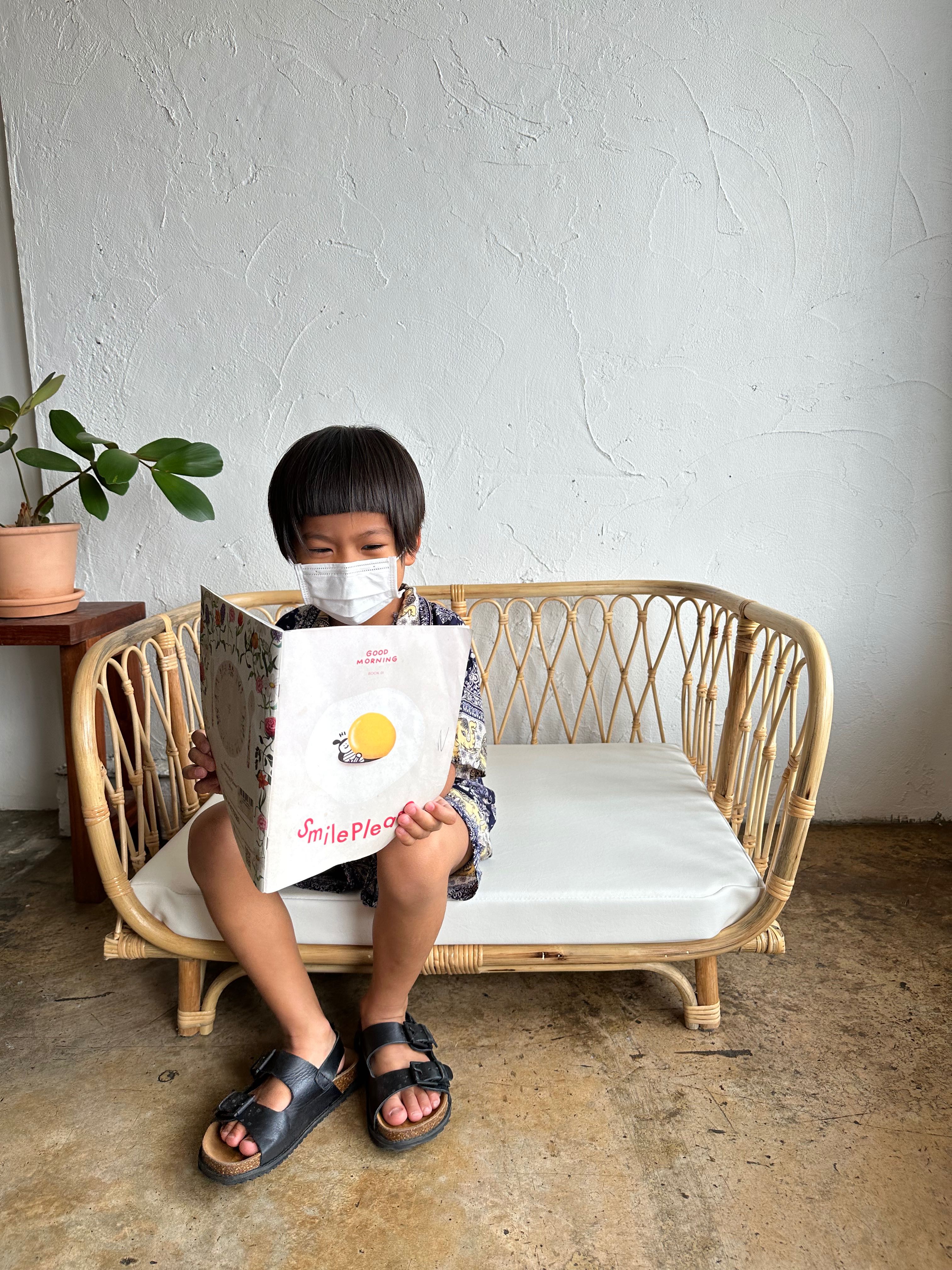 Rattan Pet & Kids Sofa  โซฟาหวายตัวเล็กสำหรับเด็กหรือสัตว์เลี้ยง