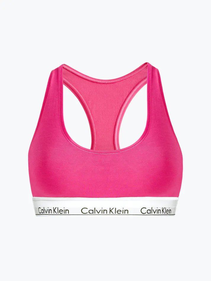 (พร้อมส่ง) Calvin Klein Unlined Bra Rasberry Sorbet