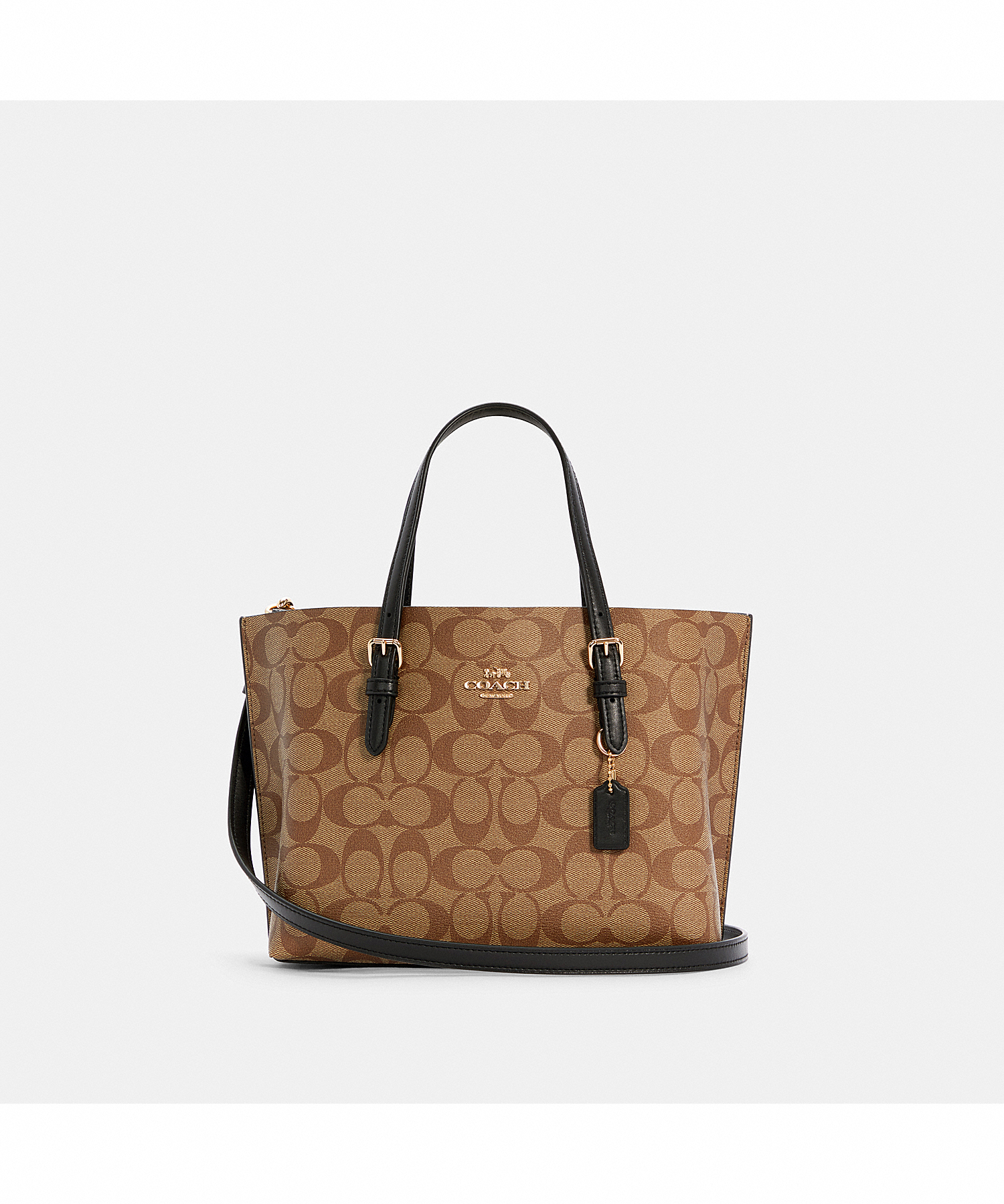 COACH MOLLIE TOTE 25 IN SIGNATURE CANVAS C4250 IMCBI