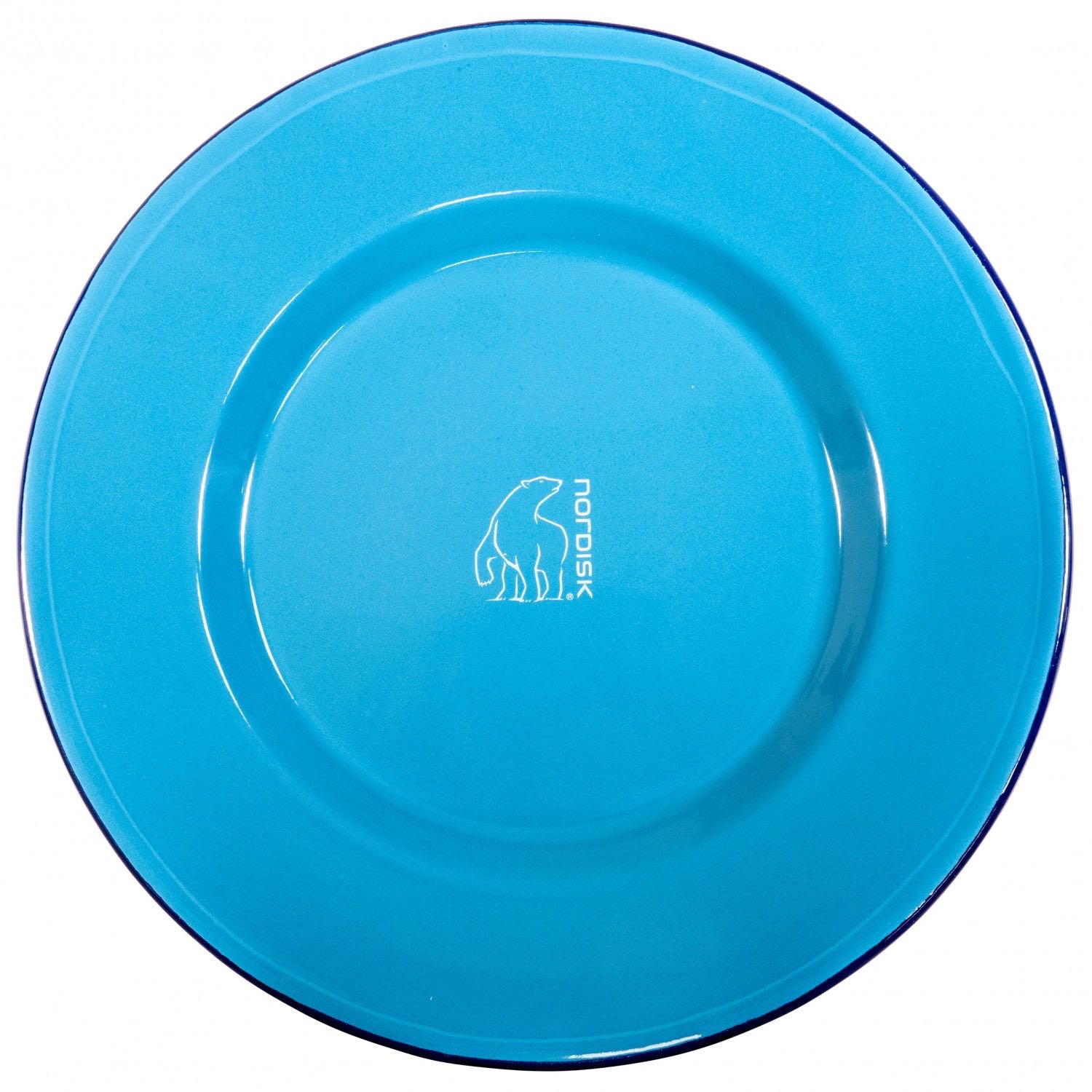 Madam Blå Plate Blue