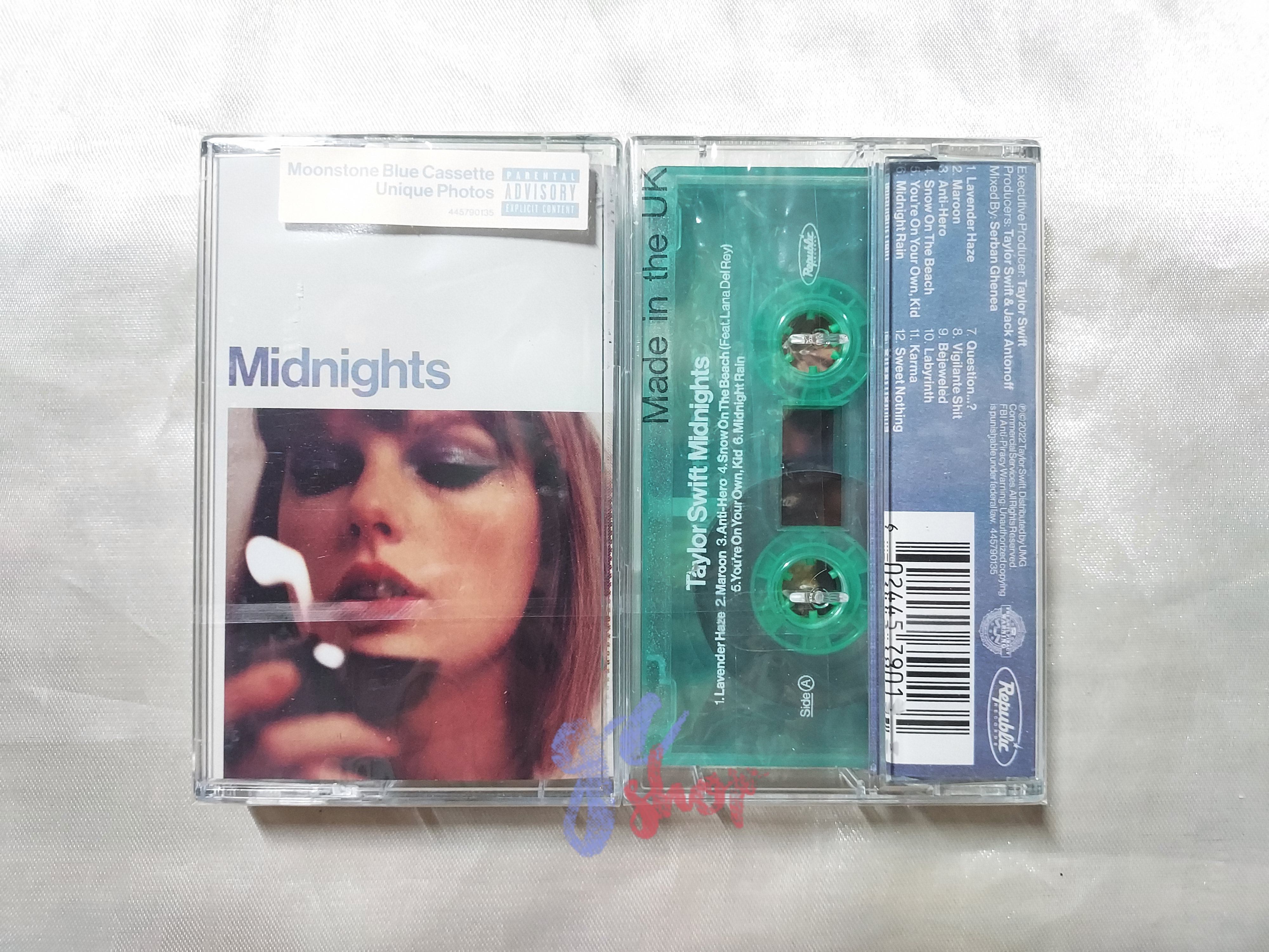 [พร้อมส่ง] Taylor Swift - Midnights Cassette / เทปคาสเซ็ท สินค้า official ของแท้