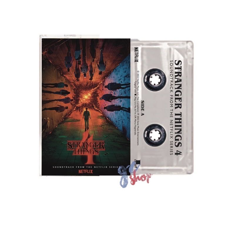 [พร้อมส่ง] Stranger Things - Season 4 Cassette Tape / เทปคาสเซ็ท สินค้า official ของแท้ 100%