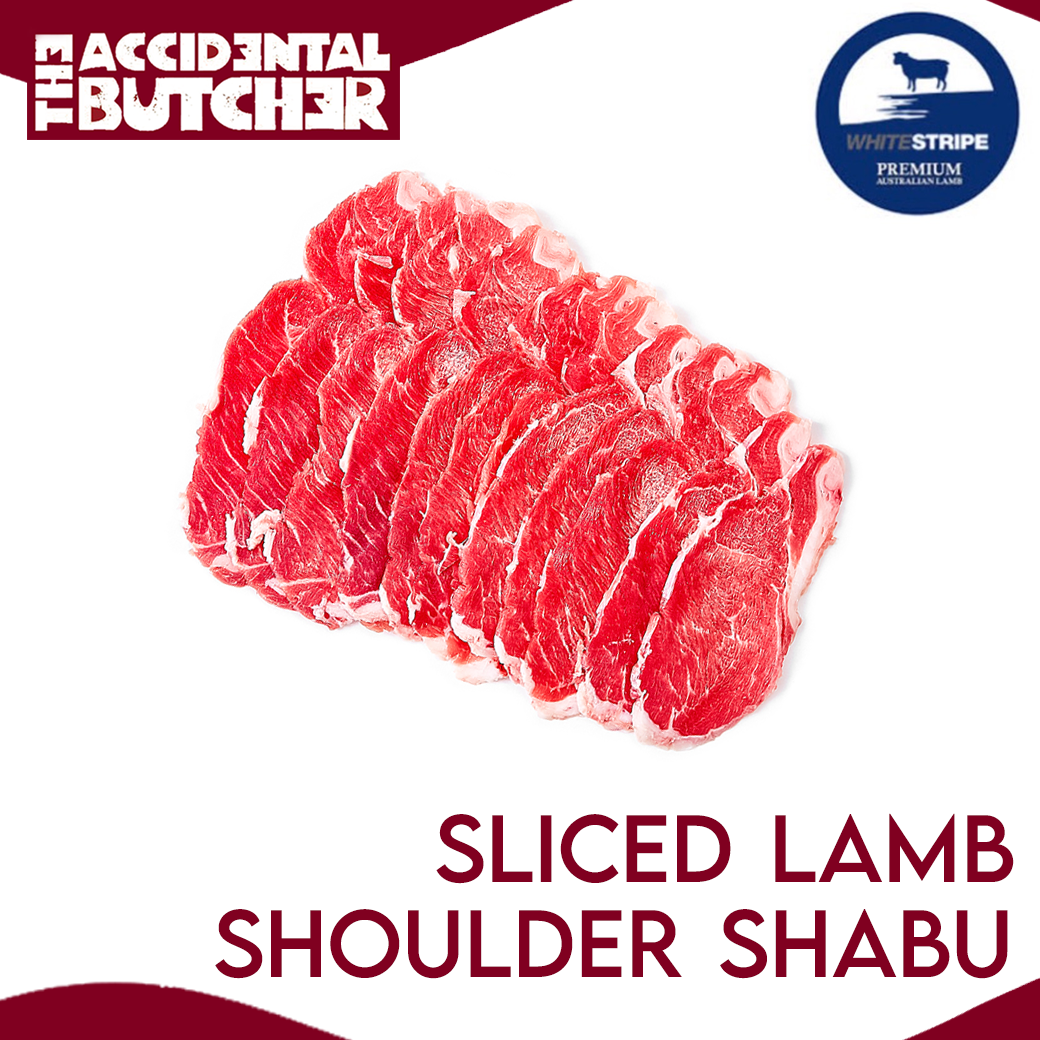 Frozen Sliced Victorian Lamb (Shabu) (เนื้อแกะสไลด์สำหรับทำชาบู)