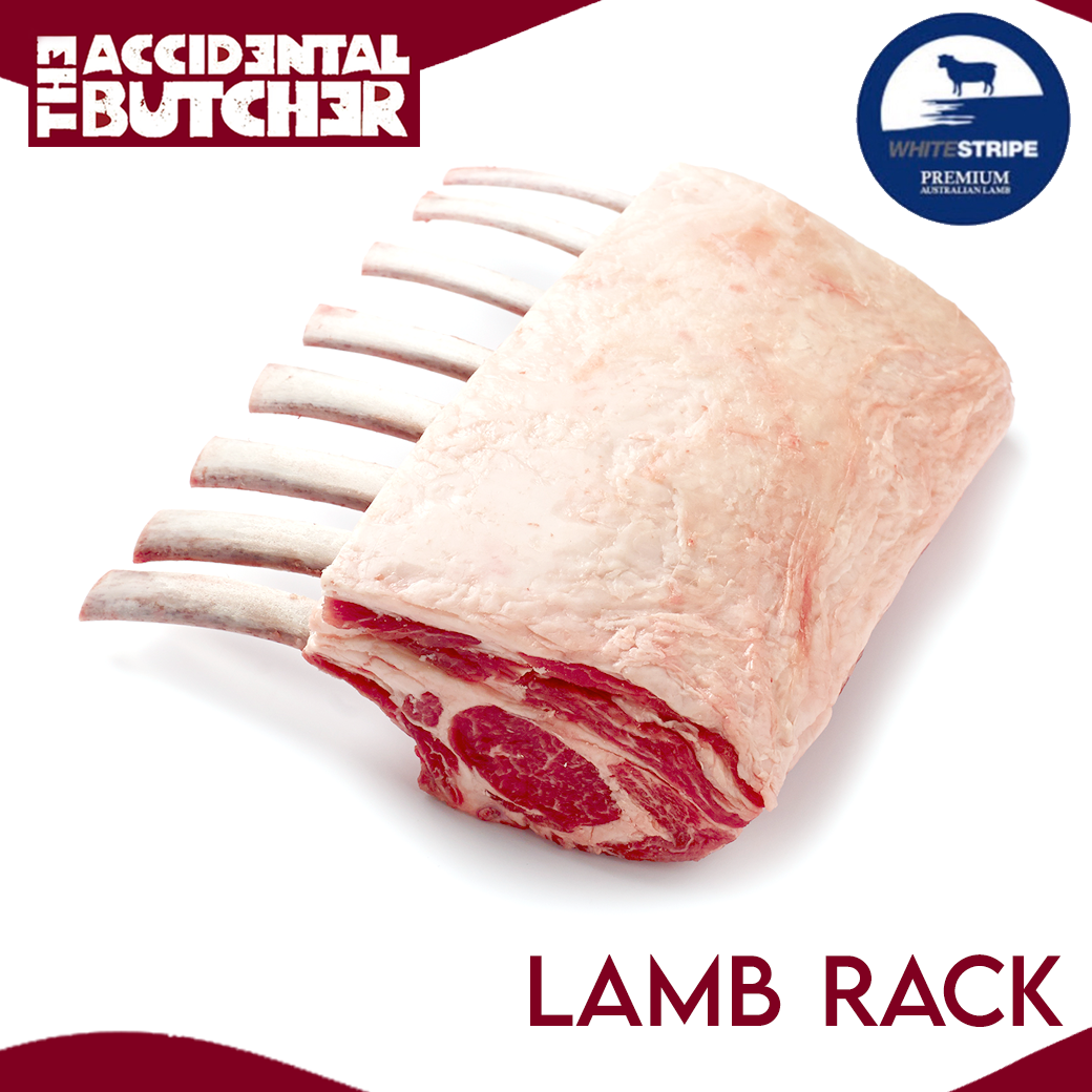 Victorian Lamb Rack 800-900g (8-9 Ribs) (ซี่โครงแกะ) 