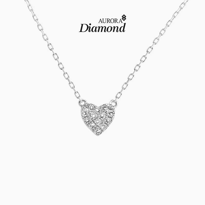 AURORA จี้เพชรพร้อมสร้อยคอ Infinite Love Collection