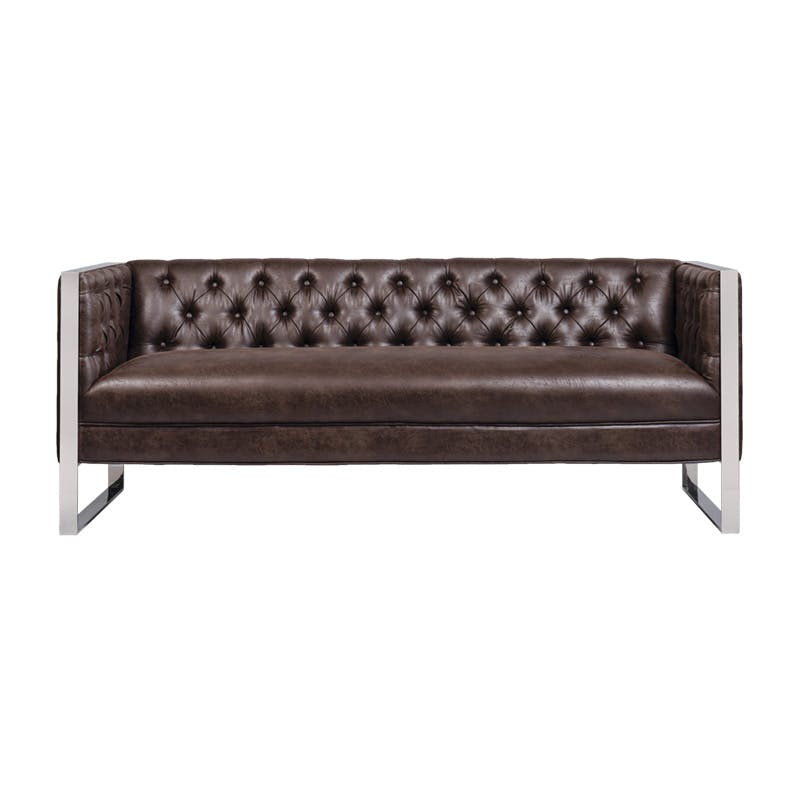 Chic Republic WALLINGFORD-CH/3,โซฟา 3 ที่นั่ง - สีน้ำตาล