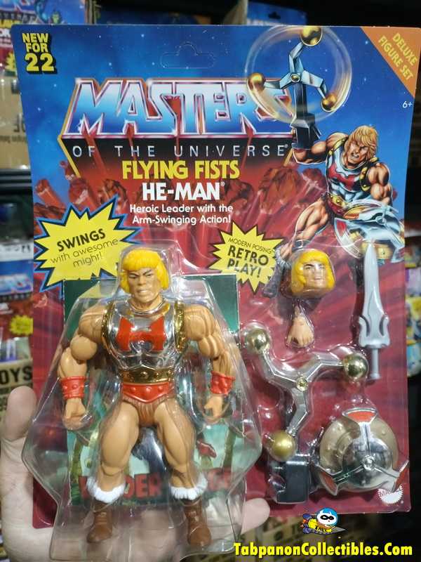 MOTU Origins Deluxe Flying Fists He-Man 6-Inch Action Figure