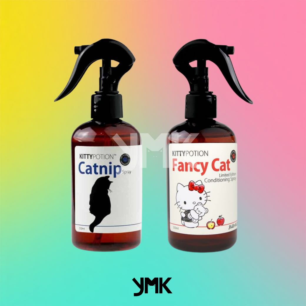 สเปรย์บำรุงขนน้องแมวปลอดภัยต่อสัตว์เลี้ยง Kitty Potion Cat Spray