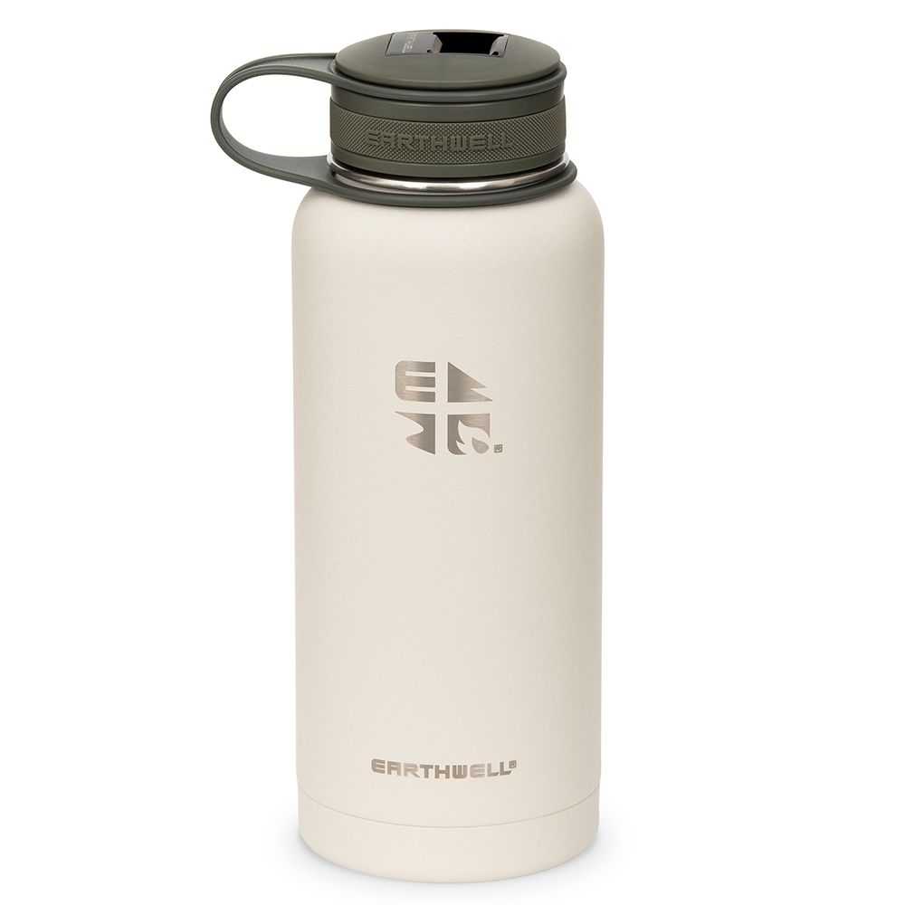 Earthwell กระบอกน้ำเก็บเย็น รุ่น 32OZ EARTHWELL VACUUM BOTTLE BAJA SAND - KEWLER OPENER CAP (FG)