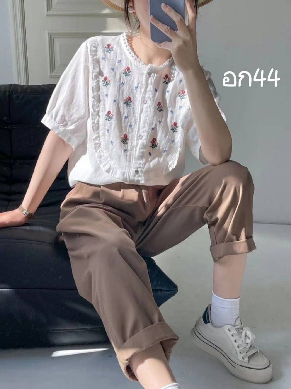 เสื้อปักลาย น่ารัก งานผ้าญี่ปุ่น
