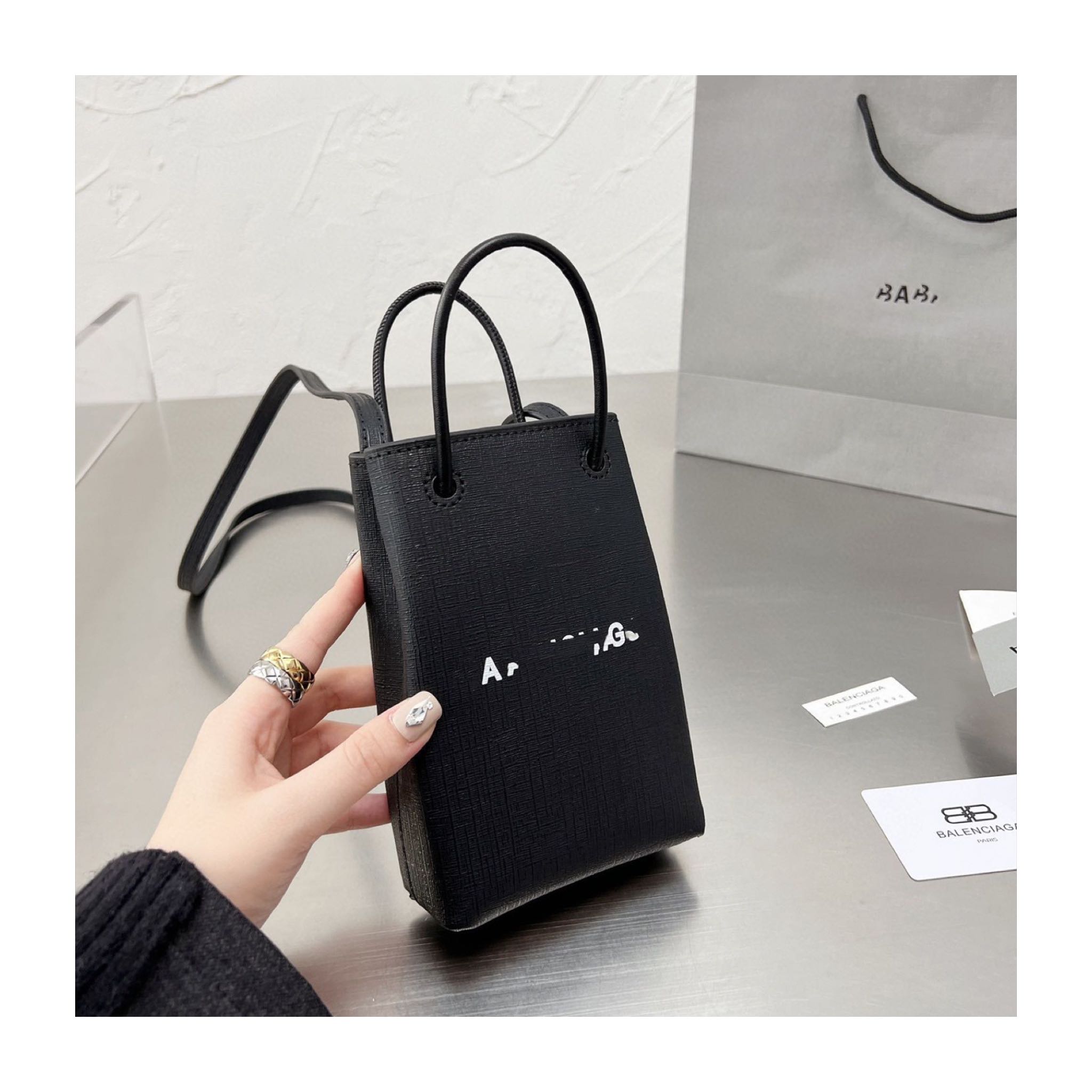 Balenciaga mini shopping bag store