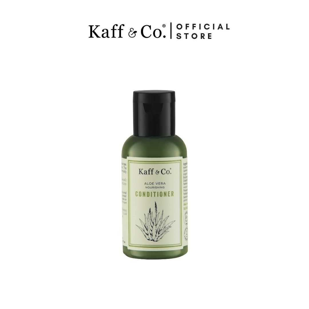 Kaff & Co. Aloe Vera Nourishing Conditioner  40 ml - ครีมนวดผมว่านหางจระเข้