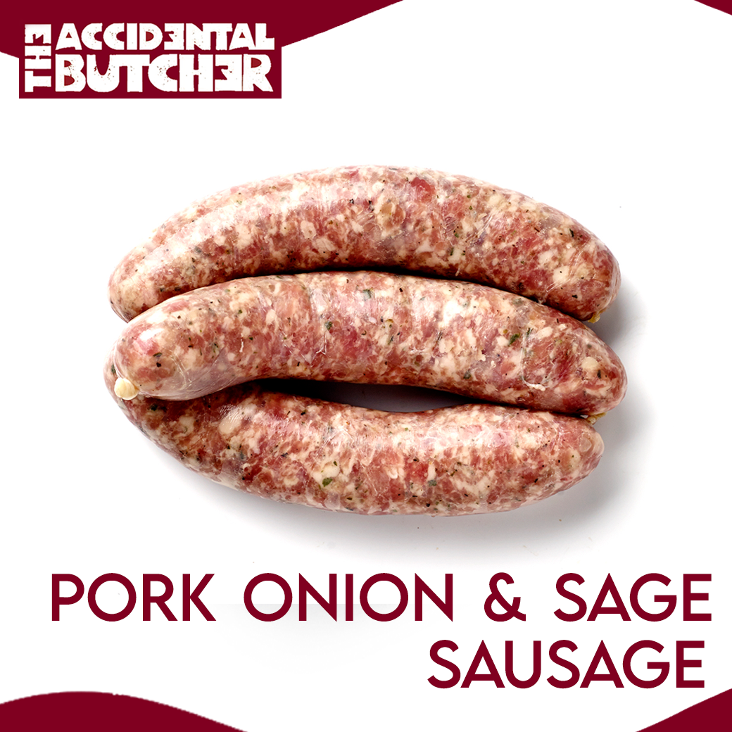 Frozen Onion and Sage Pork Sausage