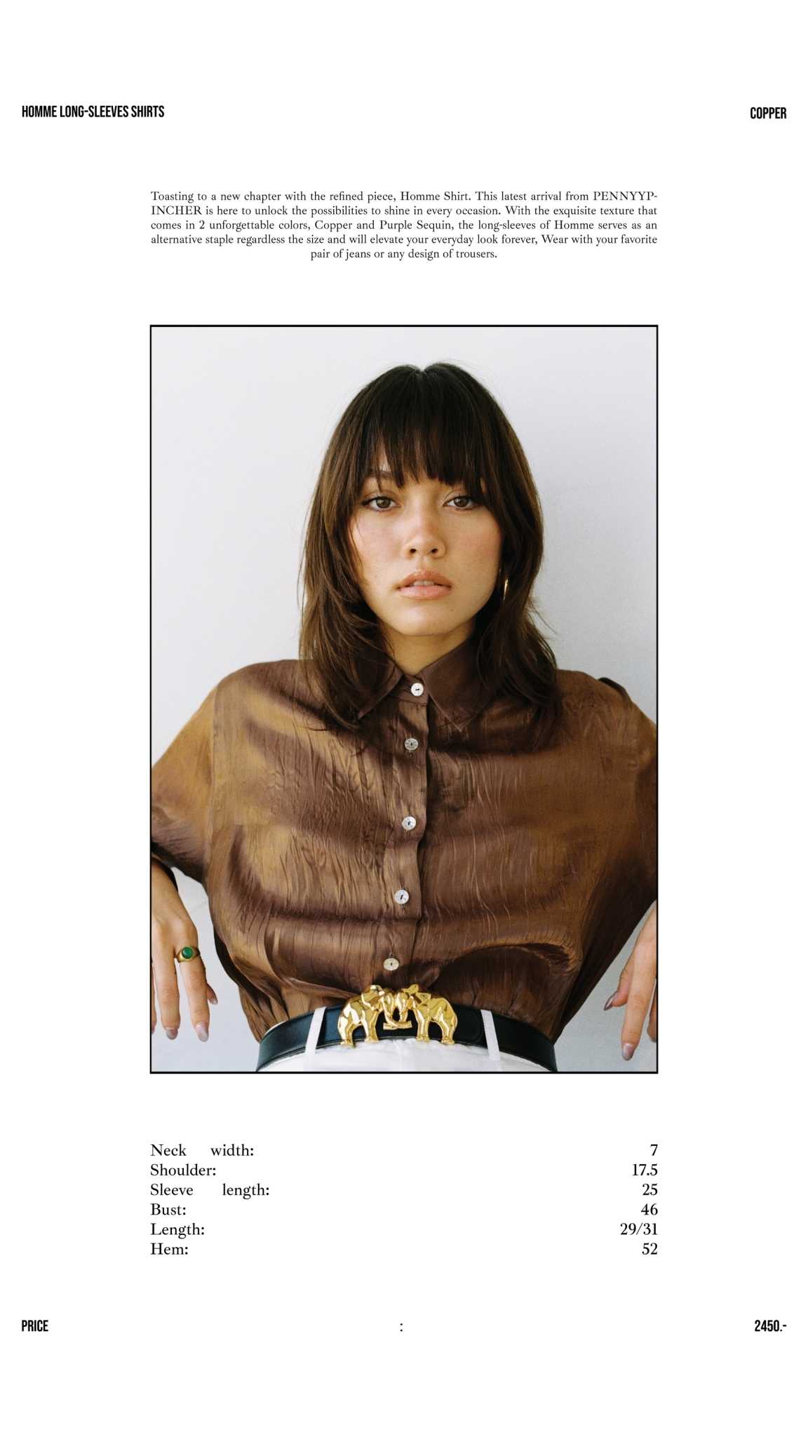 PENNYYPINCHER • Homme Shirt