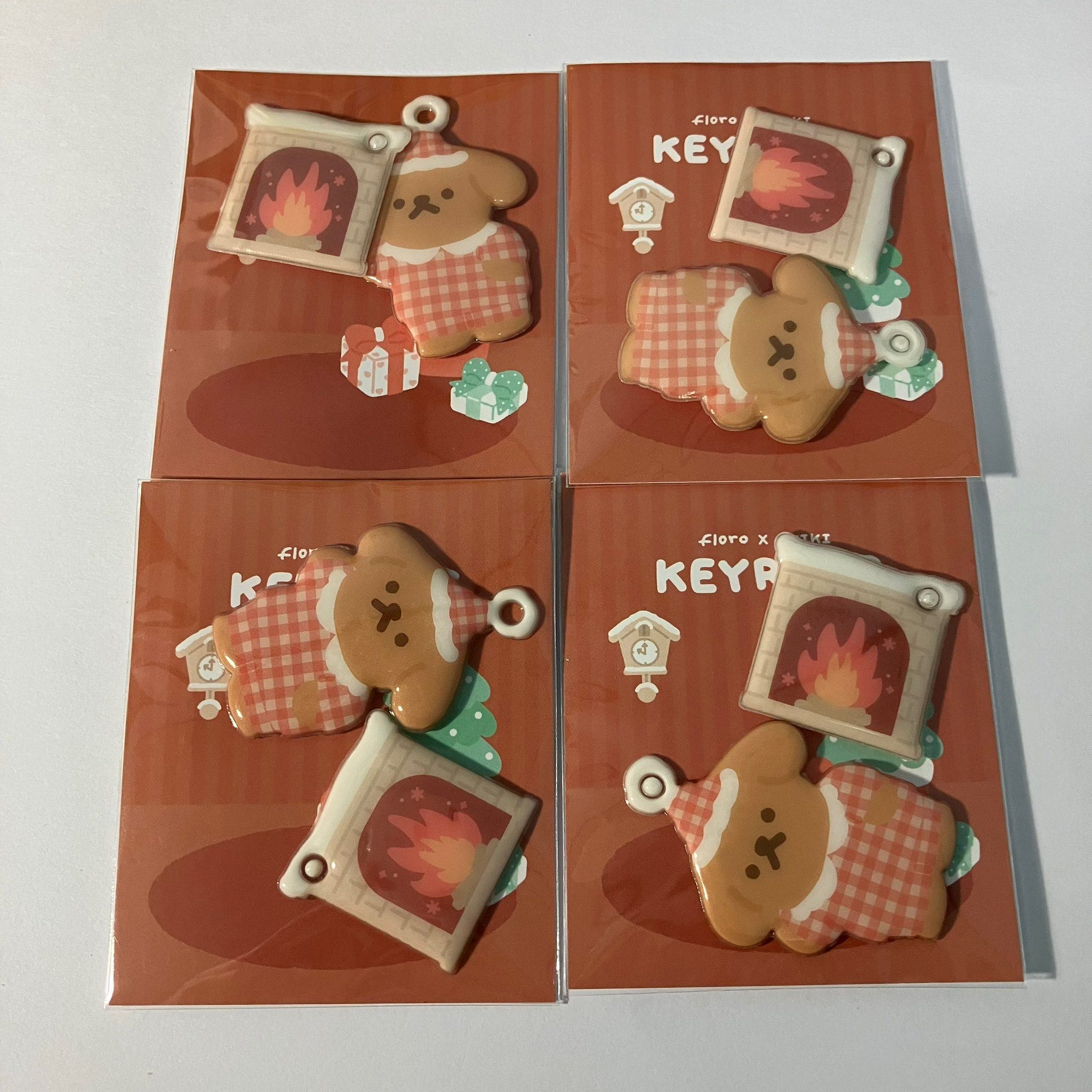 พร้อมส่ง okiki keyring 