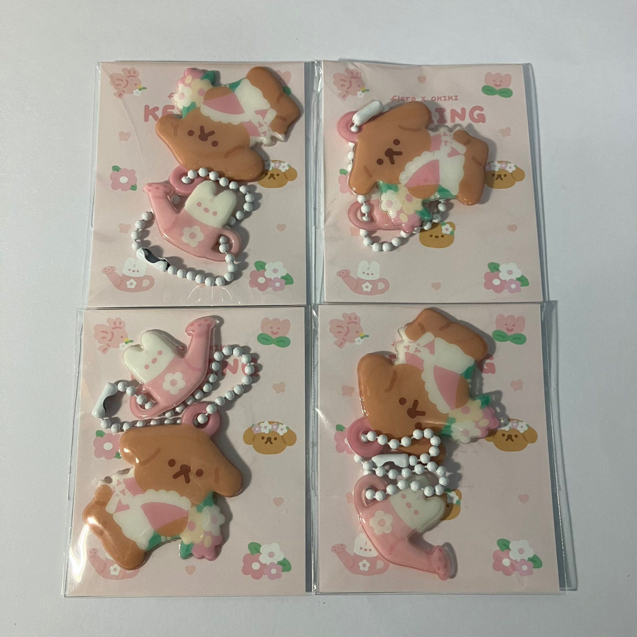 พร้อมส่ง okiki keyring 