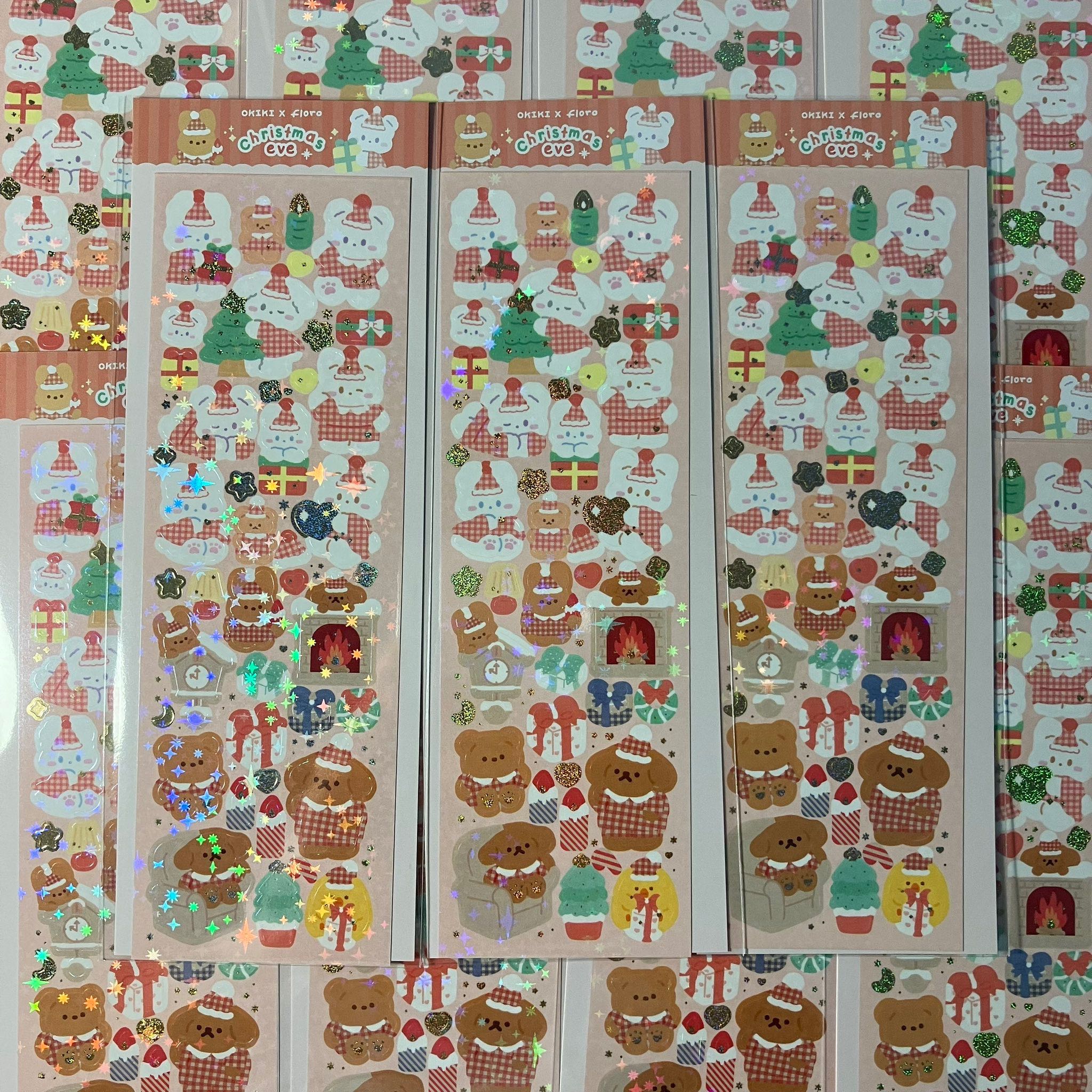 พร้อมส่ง floro studio x okiki diary sticker 
