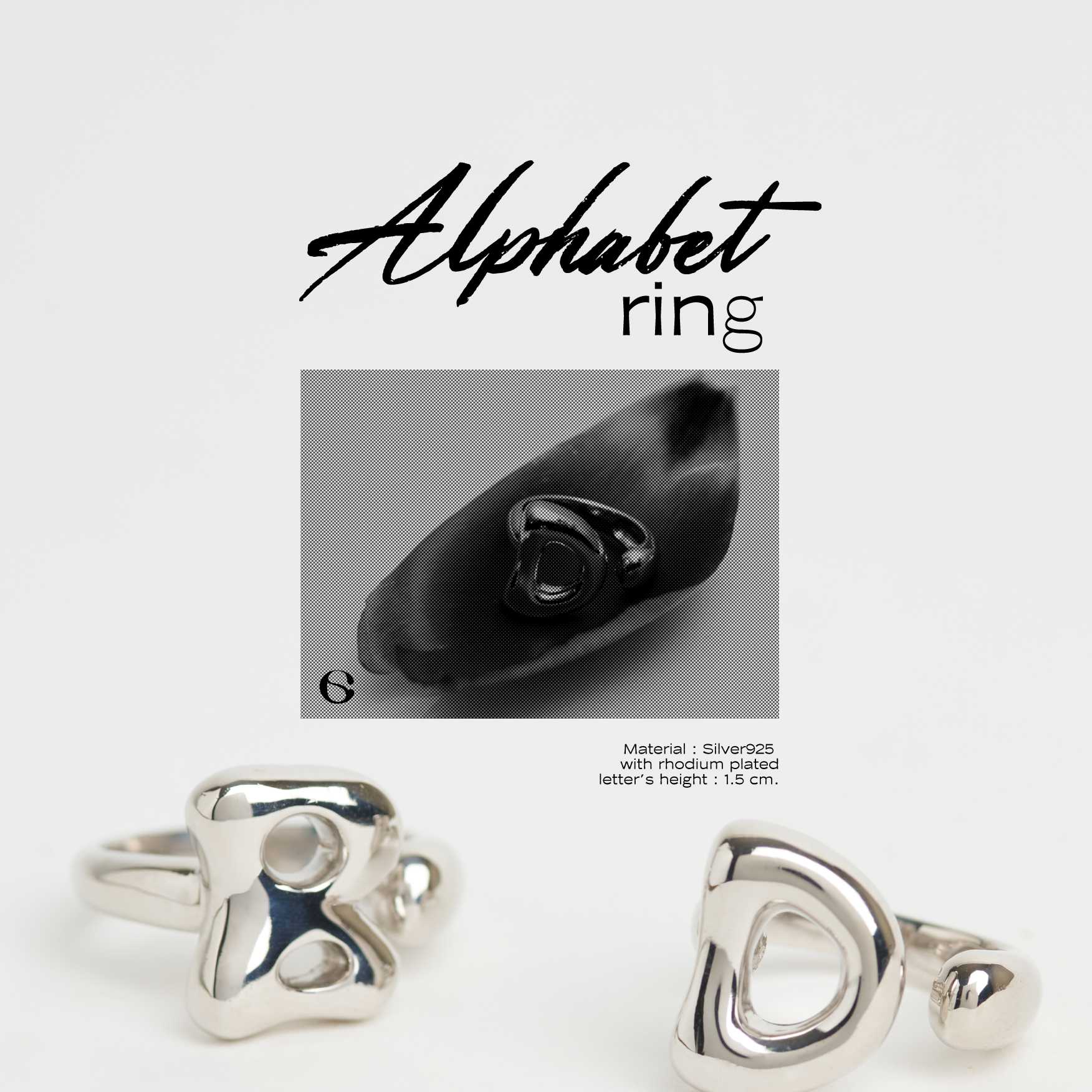Ctrlshift - Alphabet ring