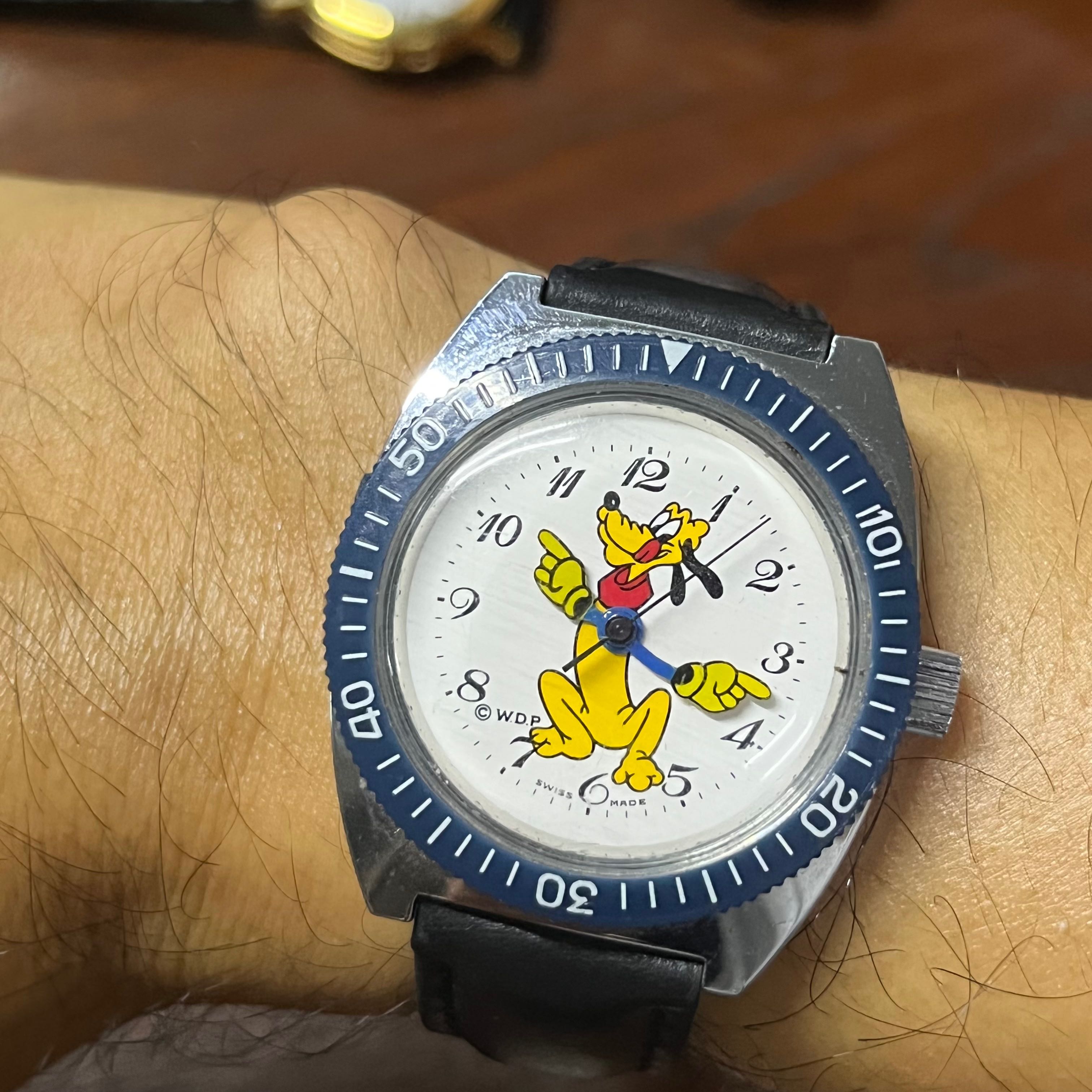 นาฬิกา Pluto Swiss ระบบQuartz ขนาด39มม.