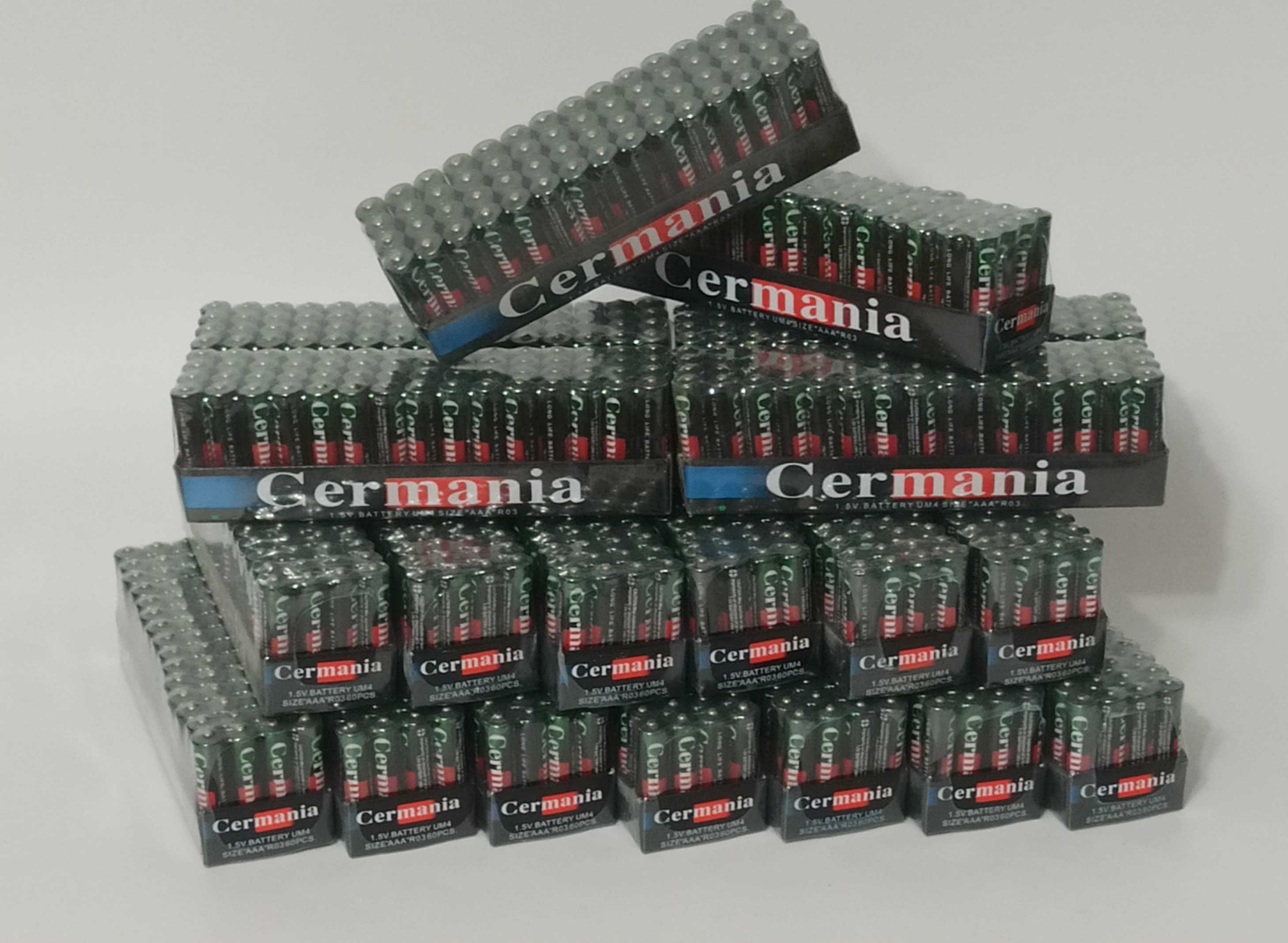 ถ่าน Germania AA , AAA / 1.5V / 60 ก้อน ถ่านราคาประหยัด สำหรับพ่อค้าแม่ค้า ไว้แถมลูกค้าจร้า