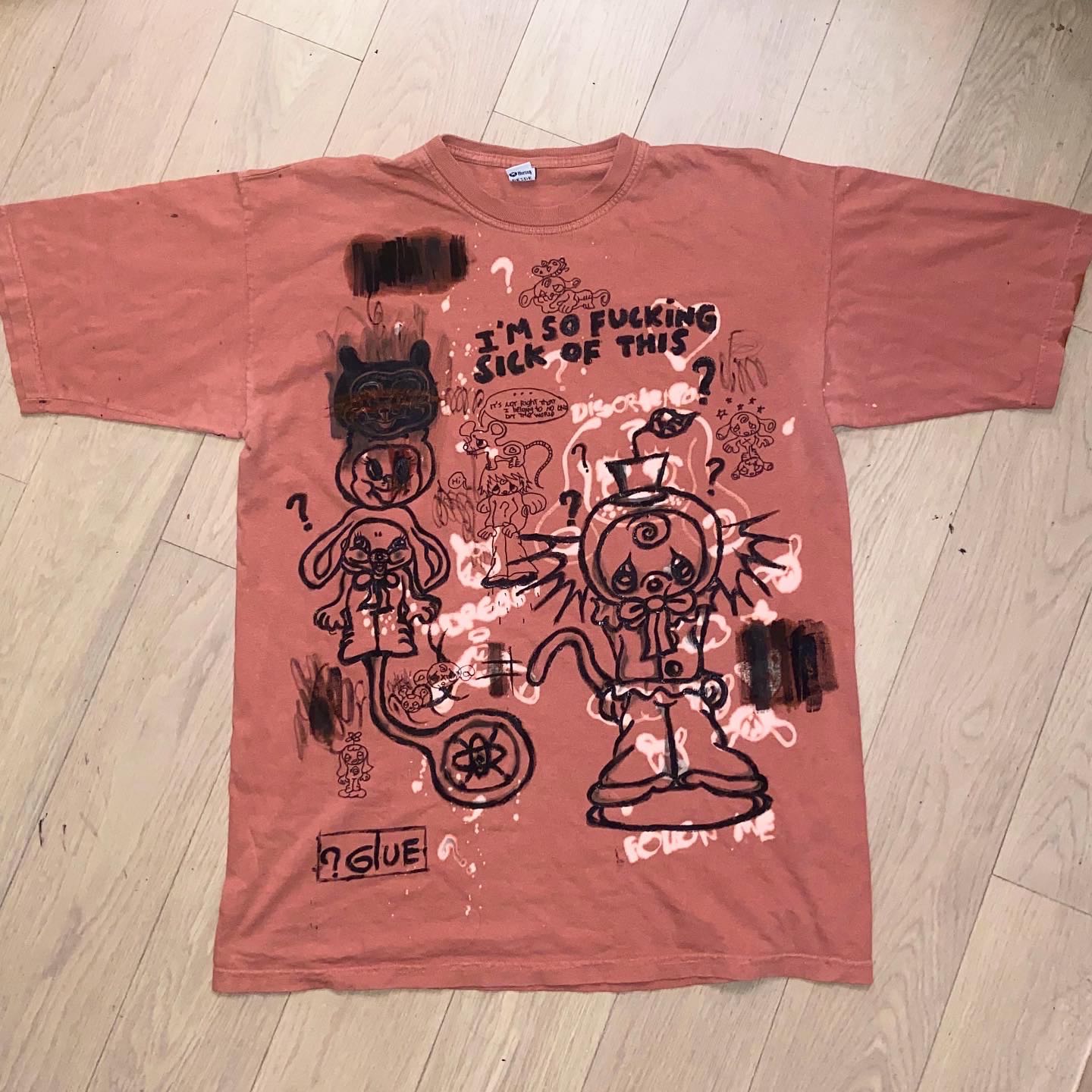 GluE “I’m so fucking sick of this” top
