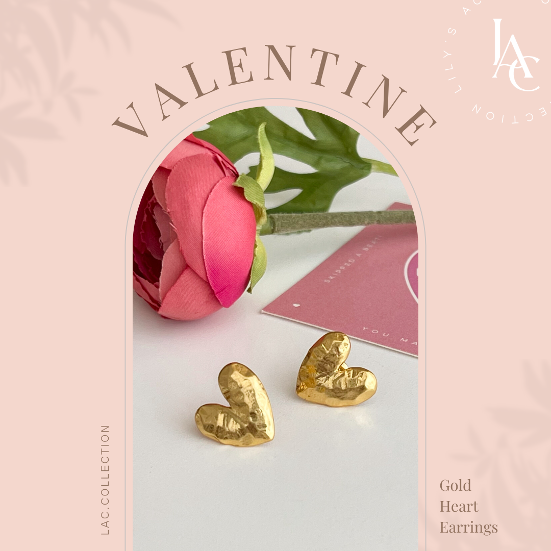 Valentine Stud Earrings 💛
