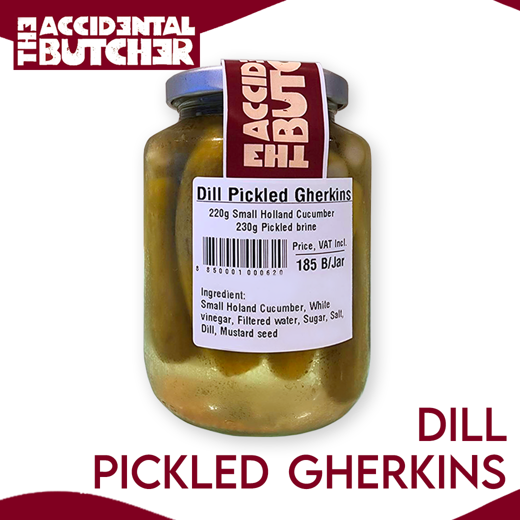 [พร้อมทาน] Dill Pickled Gherkins