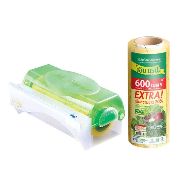 M BOX ขนาด หน้ากว้าง 12 นิ้ว (30 ซม.) พร้อมฟิล์มเอ็ม แรป