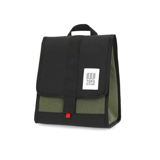 Topo Designs กระเป๋าถือ รุ่น COOLER BAG OLIVE/BLACK