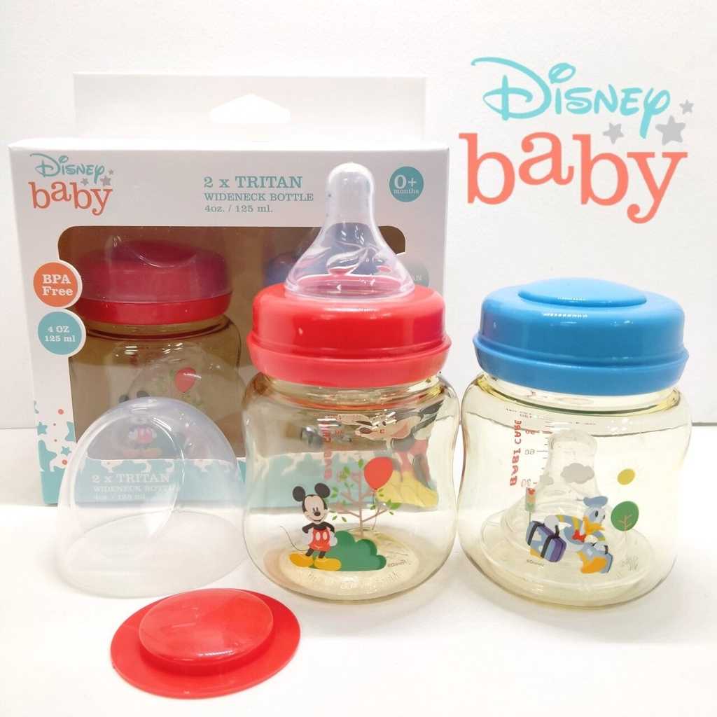 BABI CARE  ขวดนมคอกว้าง X 2 สีชา