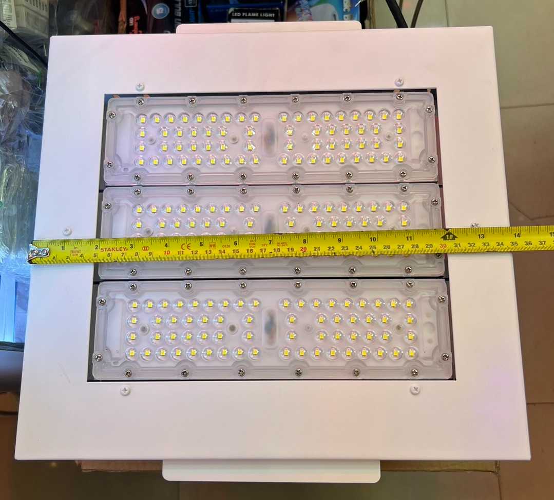 โคมไฟปั้มน้ำมันไฟฝังฝ้าเพดาน 100w ต่อไฟตรง 220v