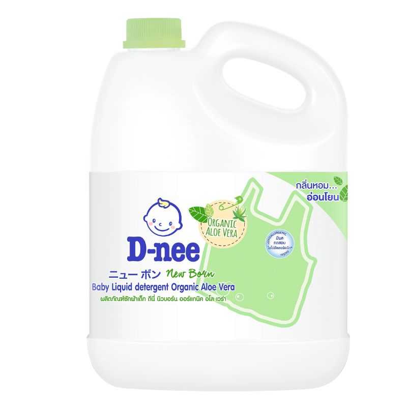 ดีนี่ ผลิตภัณฑ์ซักผ้าเด็ก กลิ่น ORGANIC ALOE VERA ขนาด 3000 มล.