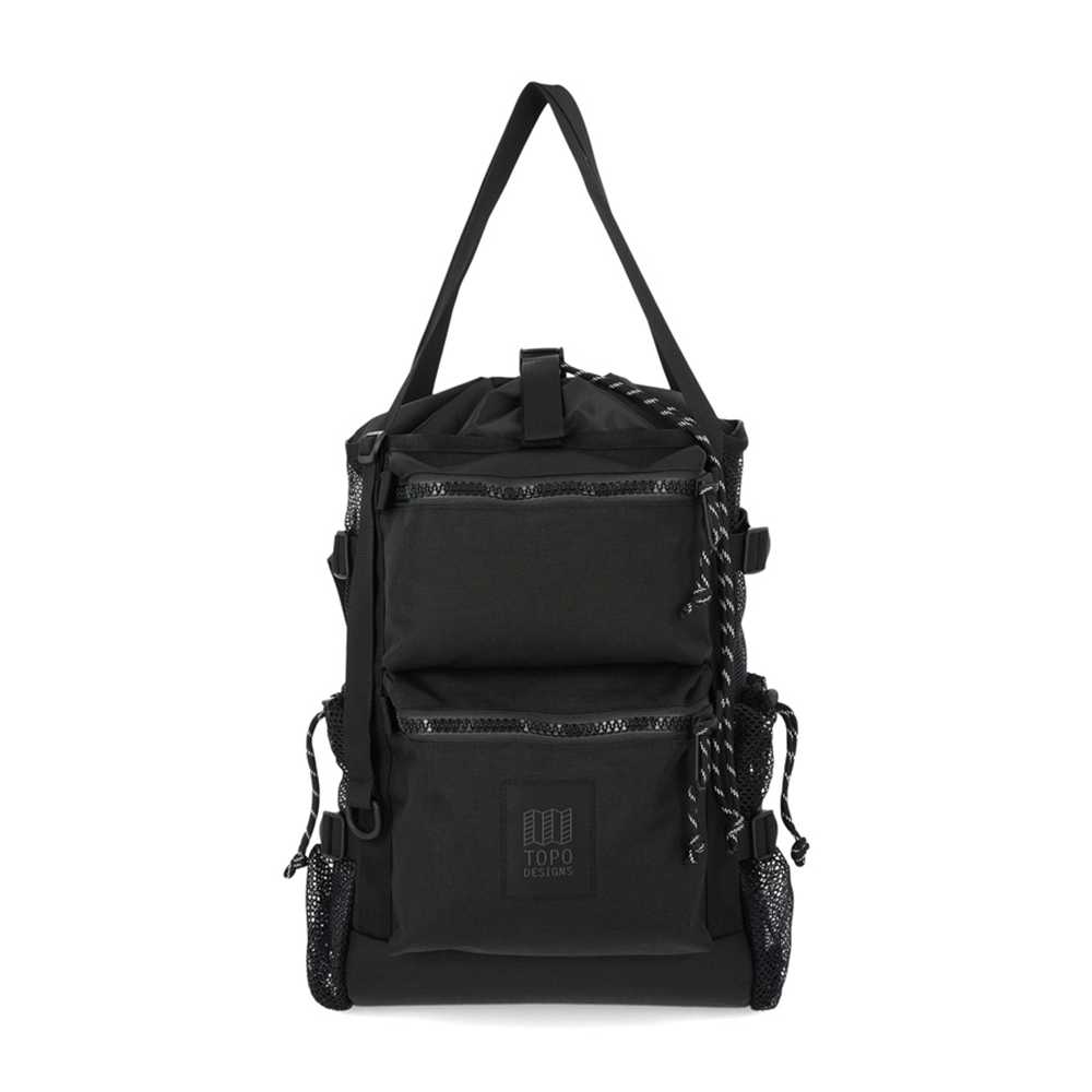 Topo Designs กระเป๋าเป้สะพายหลัง รุ่น RIVER BAG BLACK/BLACK