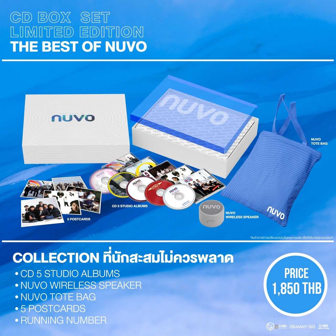 ■มือ1 CD Box Set The Best of Nuvo  Collection ที่แฟนคลับนูโวห้ามพลาด