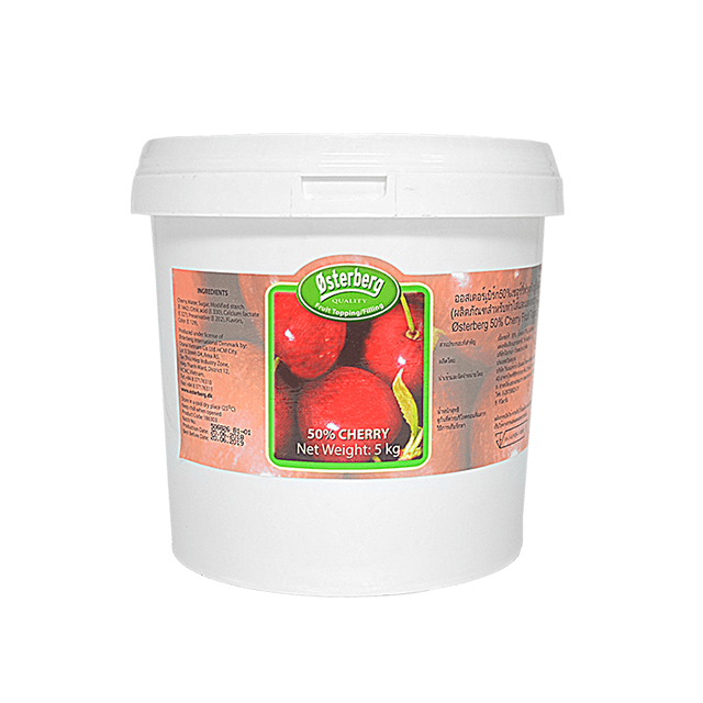 Osterberg 50% Cherry Fruit Topping & Filling 5 kg
