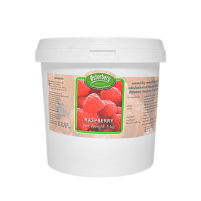 Osterberg 35% Raspberry Fruit Topping & Filling 5 kg