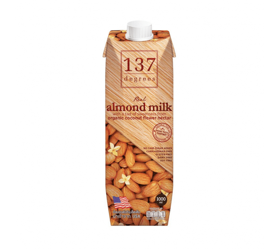 137 Degrees นมอัลมอนด์สูตรดั้งเดิม 1,000 ml