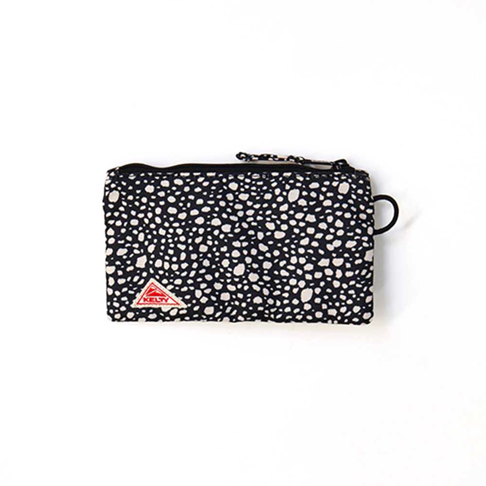 Kelty กระเป๋าถือ/ใส่เหรียญ รุ่น DP RECTANGLE POUCH 2 S BLACK/DALMATION