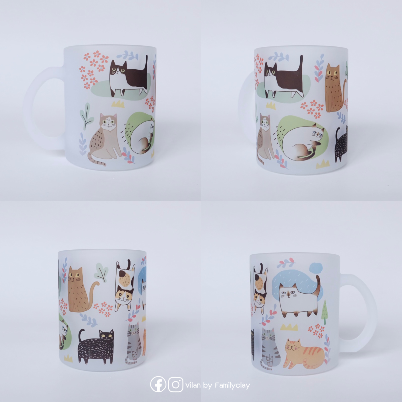 แก้วขุ่น / Cat gang ลายแก็งค์น้องแมว