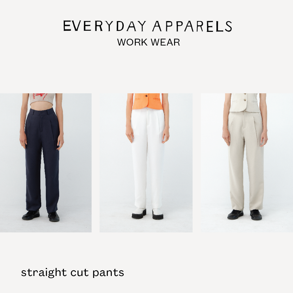 straight cut pants