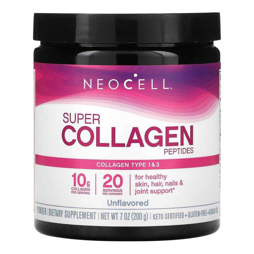 NeoCell Super Collagen 6600mg Type 1&3 Non-GMO + Gluten Free Powder คอลลาเจนลดริ้วรอยบำรุงผิวเล็บผม