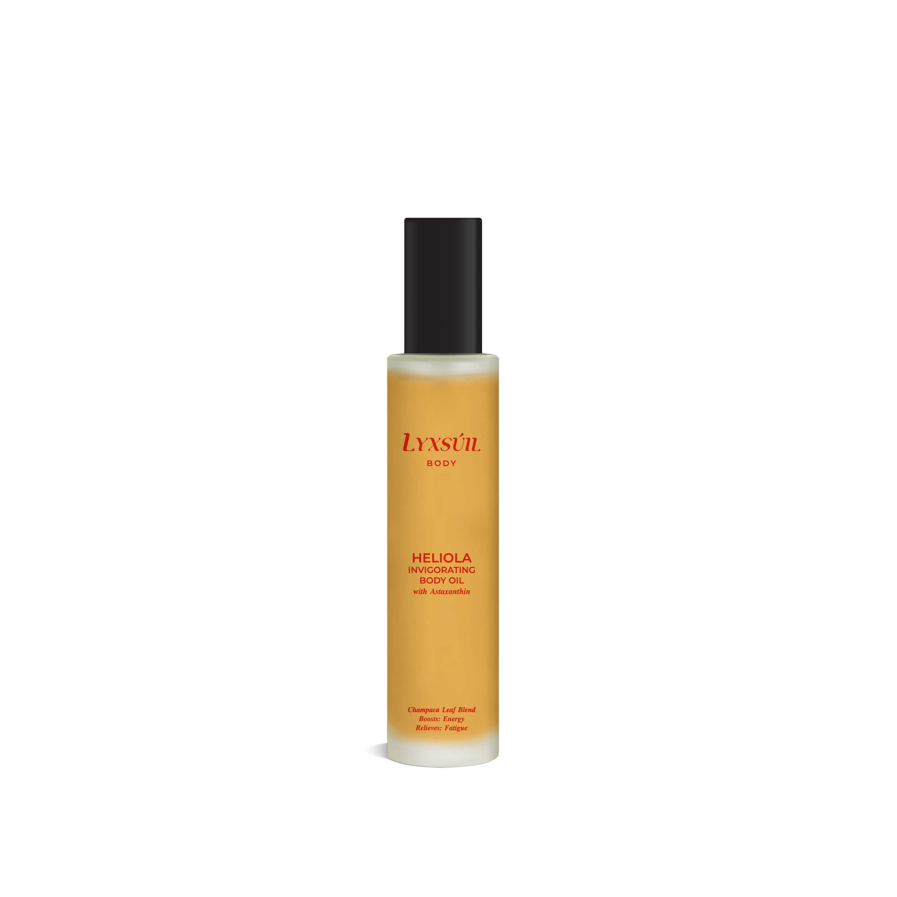 HELIOLA (เฮลิโอล่า)  INVIGORATING BODY OIL WITH ASTAXANTHIN
