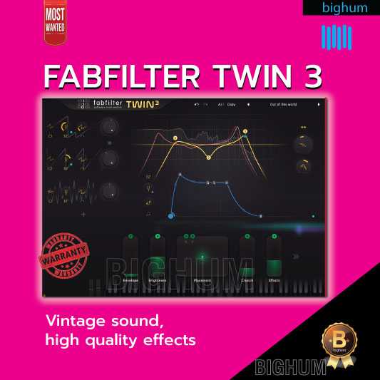 FabFilter Twin 3 - Synthesizer plug-in