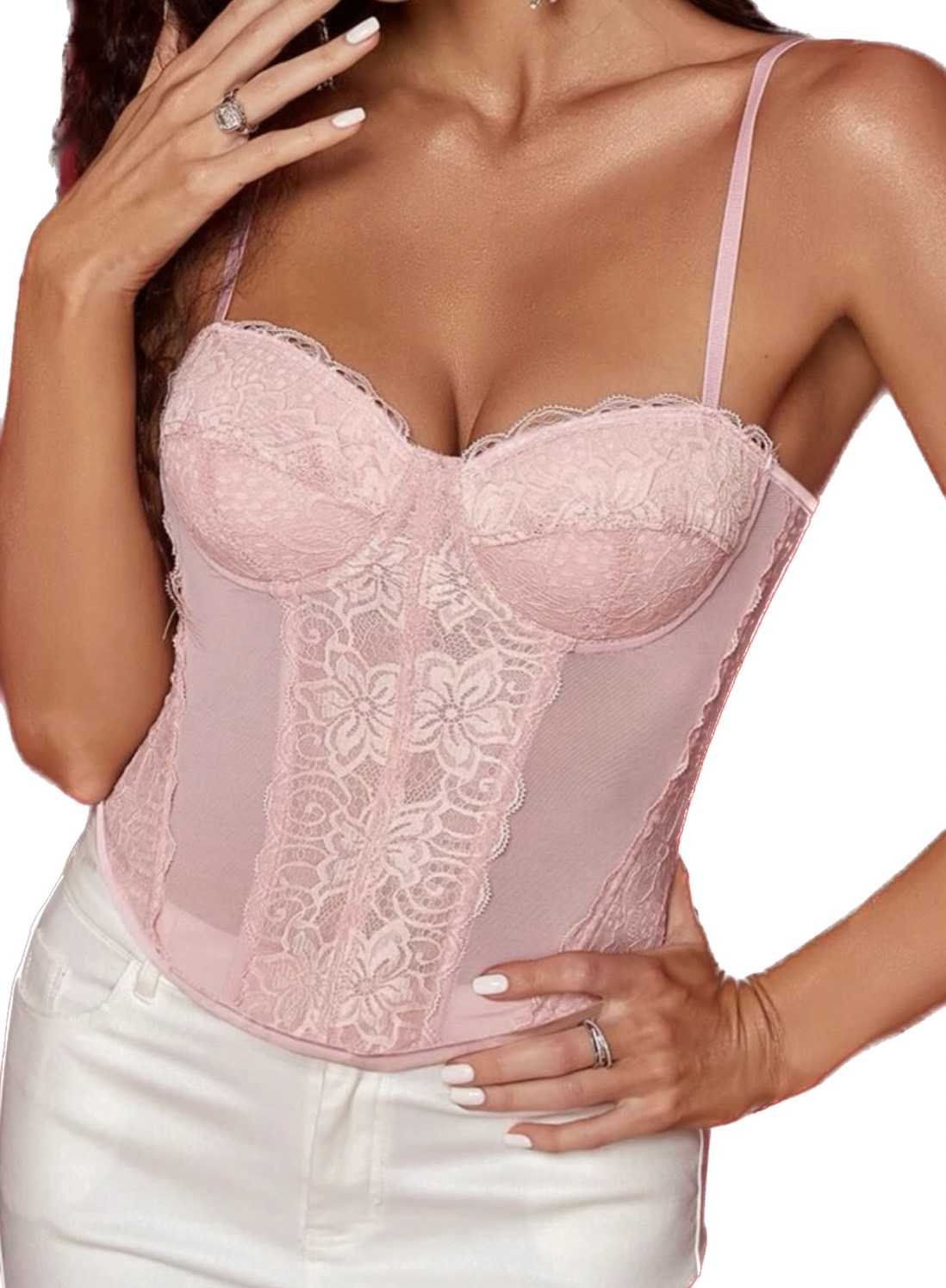 SELF-33 BABY PINK Corset