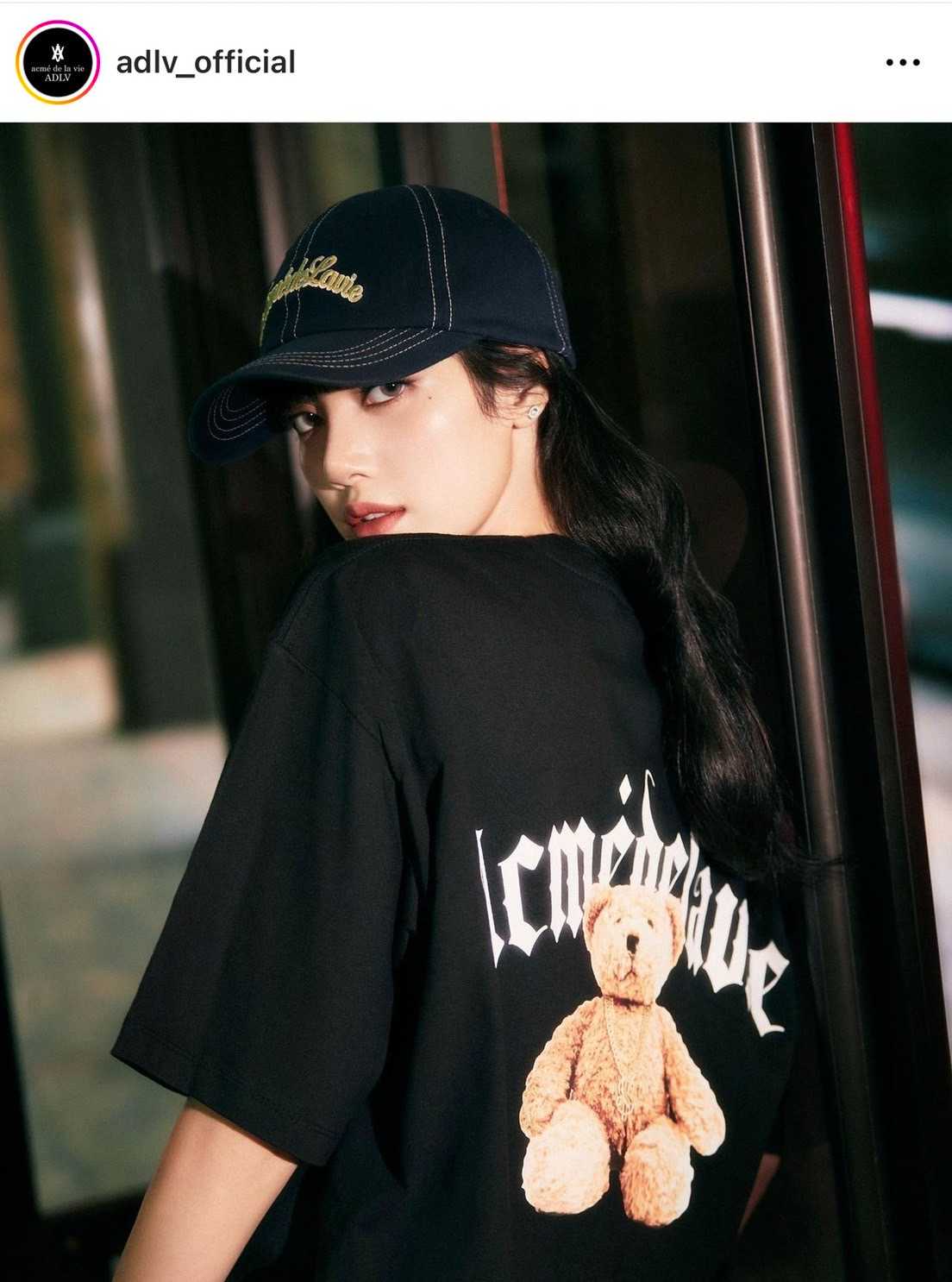 Limited Edition เสื้อยืด ADLV X LISA       📌(ทักเชทก่อนสั่งซื้อ) 